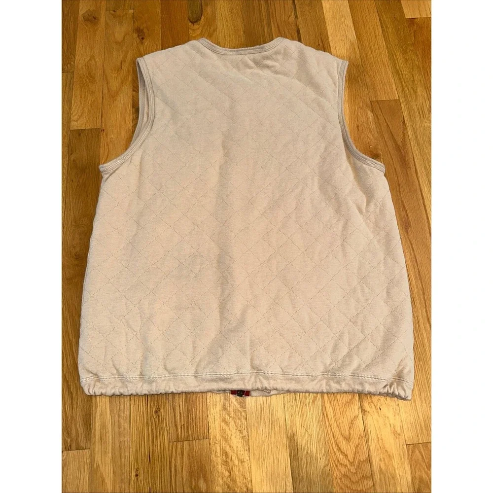 ADRIENNE VITTADINI Women's Size Medium Vest Full‎ Zip Pockets Cotton Super Comfy
